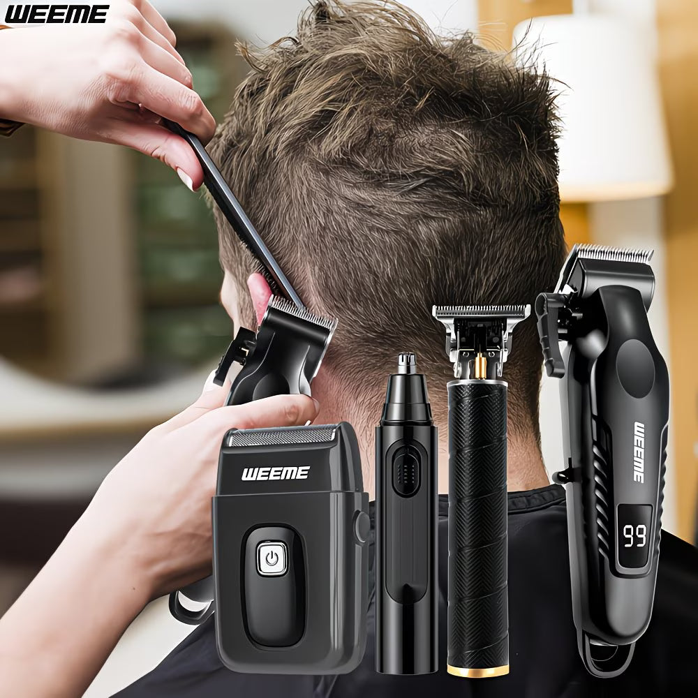 Men's Electric Hair Clipper Set (USB Fast Charging)