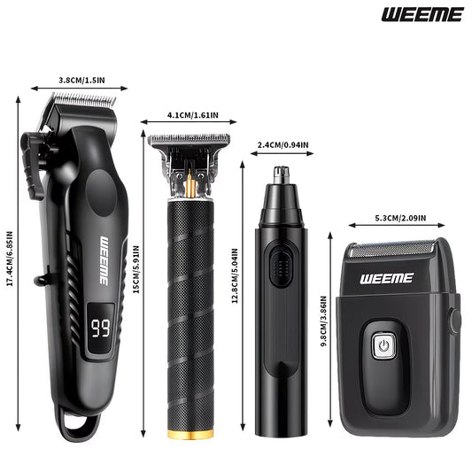 Men's Electric Hair Clipper Set (USB Fast Charging)